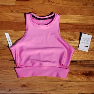 Nike XS pink crop top